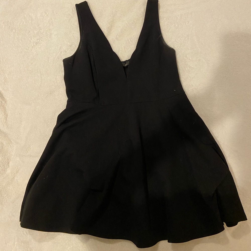 Lulu’s Mini Black Dress